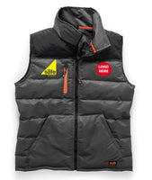 Gas Safe SCRUFFS Body Warmer Charcoal