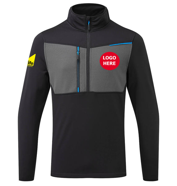 Gas Safe T755 - WX3 Half Zip Tech Fleece