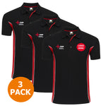 NICEIC Premium 2 Tone Polo Shirt 3 Pack