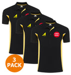 Gas Safe Premium 2 Tone Polo Shirt 3 Pack