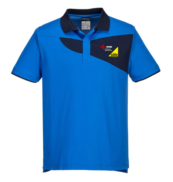 NICEIC / GAS SAFE PW210 - Two Tone Polo Shirt