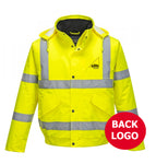 Gas Safe Hi-Vis Bomber Jacket S463