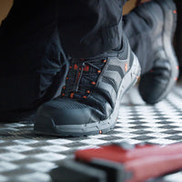 SCRUFFS Argon Safety Trainers Black
