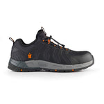 SCRUFFS Argon Safety Trainers Black