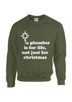 Christmas Jumper - Plumber For Life