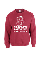 Christmas Jumper - Santas Favourite Electrician