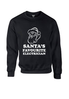 Christmas Jumper - Santas Favourite Electrician