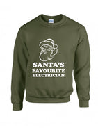 Christmas Jumper - Santas Favourite Electrician