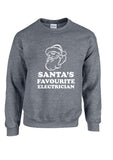 Christmas Jumper - Santas Favourite Electrician