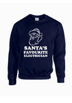 Christmas Jumper - Santas Favourite Electrician