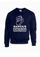 Christmas Jumper - Santas Favourite Electrician