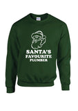 Christmas Jumper - Santas Favourite Plumber