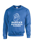 Christmas Jumper - Santas Favourite Plumber