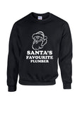 Christmas Jumper - Santas Favourite Plumber