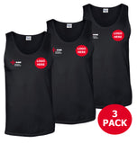 NICEIC 3 Pack Soft Cotton Tank Top