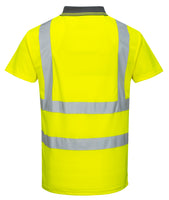 NICEIC S477Short Sleeve Hi Vis Polo